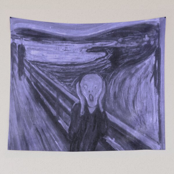 Item preview, The Scream (Cold Version) designed and sold by SimpleJoyStyle.