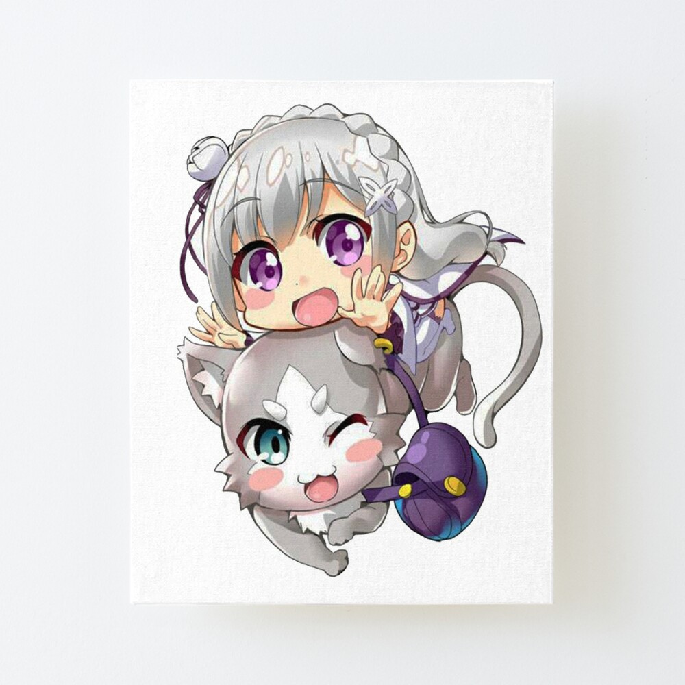 Emilia là một trong những nhân vật được yêu thích trong phim hoạt hình Re:Zero. Nếu bạn cũng là fan của cô ấy, đừng bỏ lỡ sticker Re:Zero chibi Emilia pack dễ thương để trang trí cho điện thoại của mình nhé!
