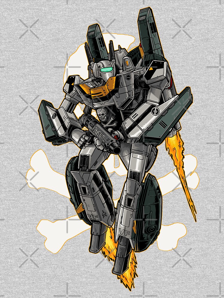 VF-1S Skull Leader by awanndus