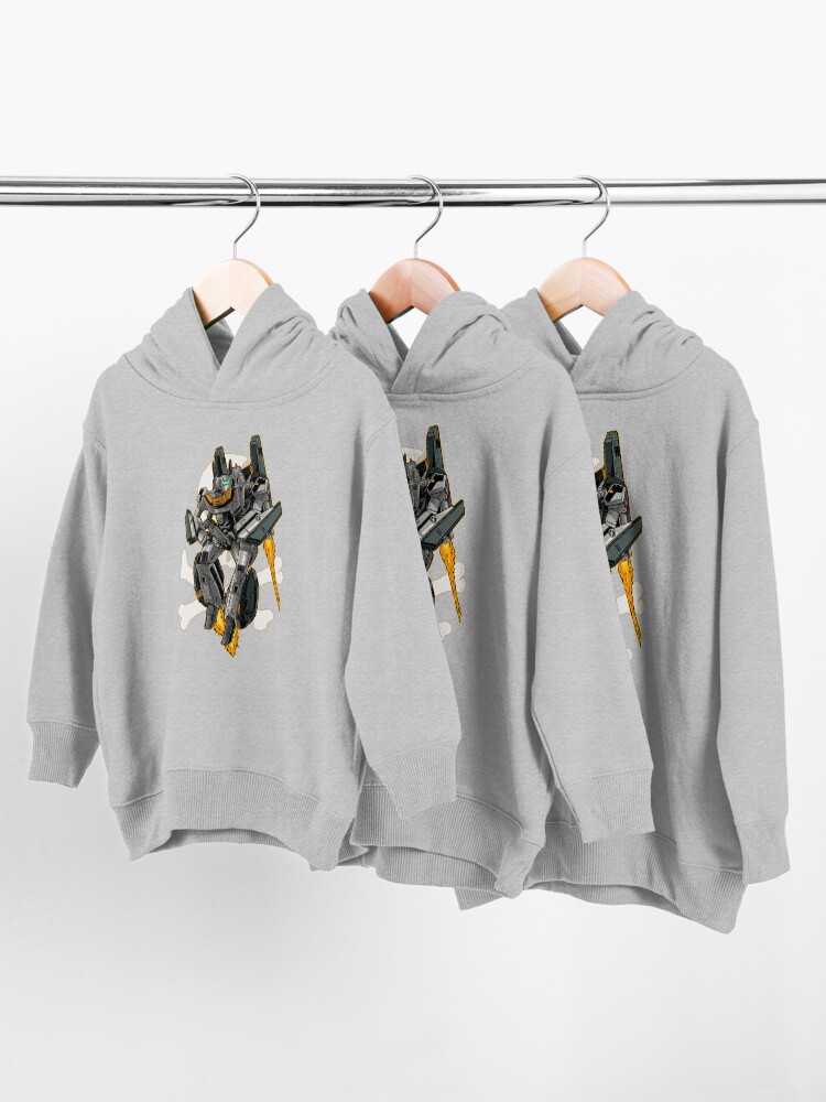Alternate view of VF-1S Skull Leader Toddler Pullover Hoodie