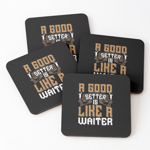 Item preview, A good setter is like a waiter Volleyball designed and sold by Jadyco.