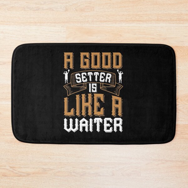 Item preview, A good setter is like a waiter Volleyball designed and sold by Jadyco.