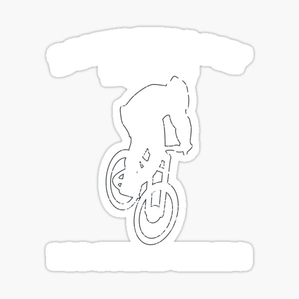 Item preview, Mountainbiking Stunts adventurers Don't follow me i do stupid things designed and sold by 123428094.