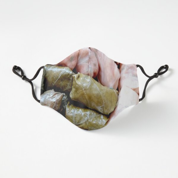 Romanian sarmale with vines and cabbage, traditional food, spring rolls Fitted 3-Layer