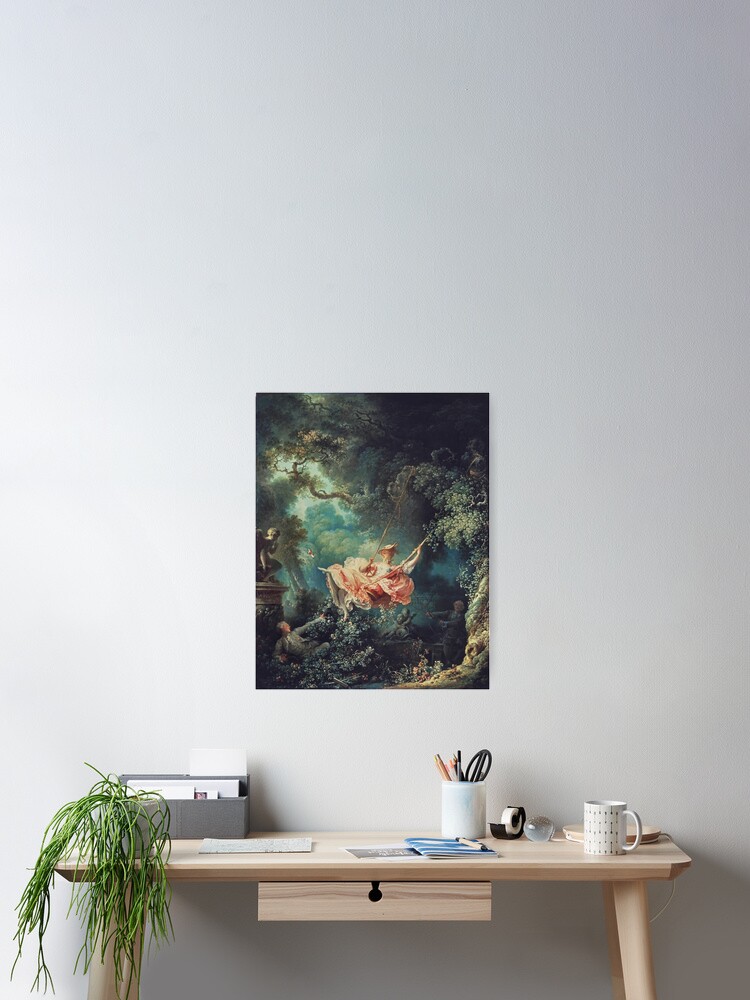 Jean-Honoré Fragonard - The Swing (L'Escarpolette) (1767) Poster