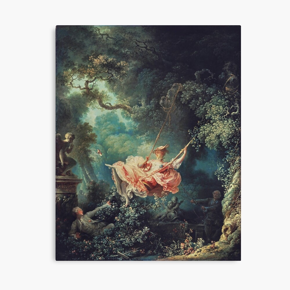 Jean-Honoré Fragonard - The Swing (L'Escarpolette) (1767) Poster