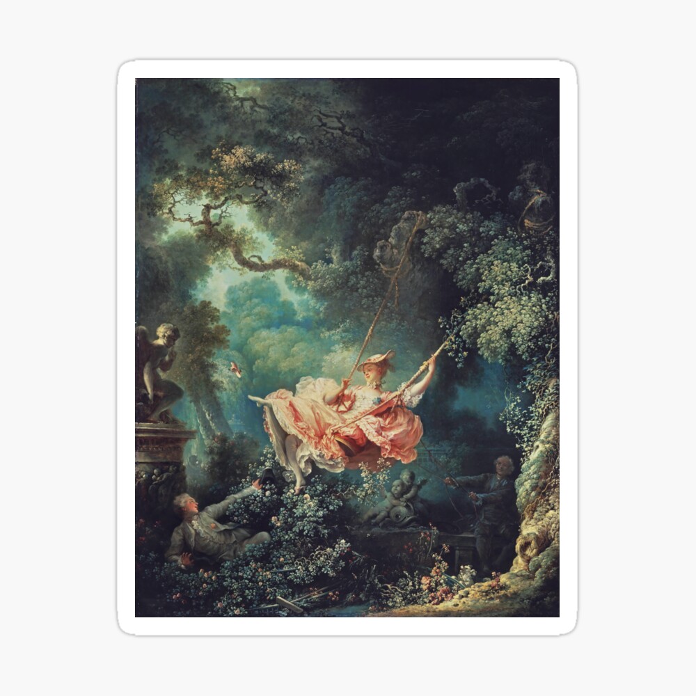 Jean-Honoré Fragonard - The Swing (L'Escarpolette) (1767) Poster