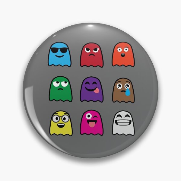 Artikelvorschau, Netter Emoji konfrontiert Geist entworfen und verkauft von mpdesigns73.