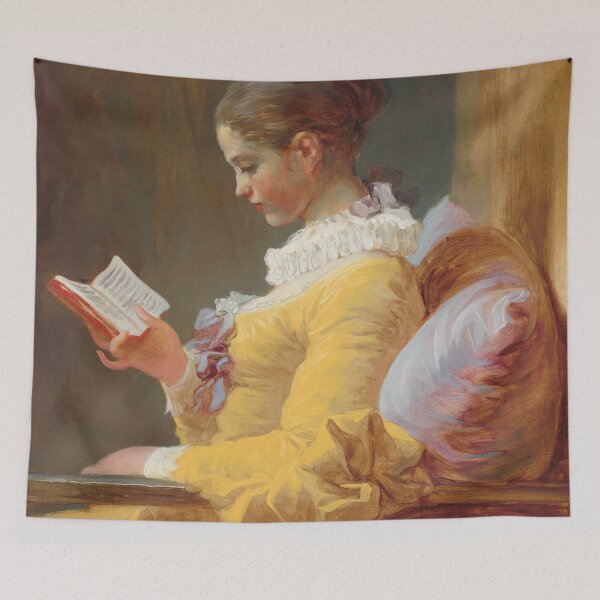 Item preview, Jean-Honoré Fragonard - A Young Girl Reading (La Liseuse) 1770 designed and sold by HistoryRestored.