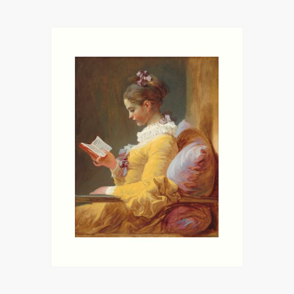 Item preview, Jean-Honoré Fragonard - A Young Girl Reading (La Liseuse) 1770 designed and sold by HistoryRestored.