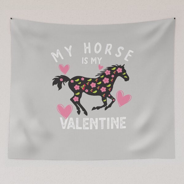 Item preview, Valentine's Day Horse Funny Gift For Horse Lover, Equestrian designed and sold by GINIART.