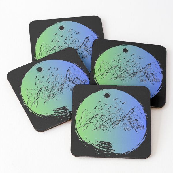 Item preview, Mountains Sketch designed and sold by Nanthi89.
