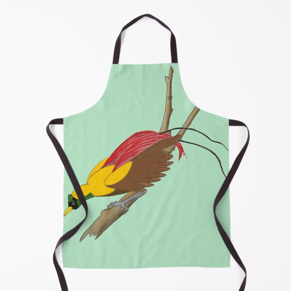 Item preview, Red Bird of Paradise Dancing designed and sold by Charles Roring.