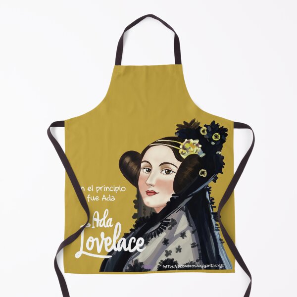 Item preview, Ada Lovelace designed and sold by A Hombros de Gigantas.