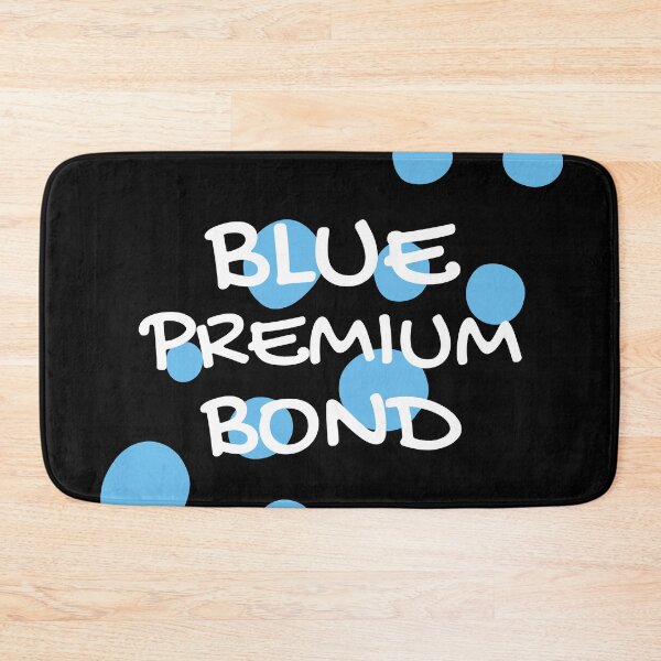 Item preview, Blue Premium Bond Dot Design Dark designed and sold by SweetAndSpice.