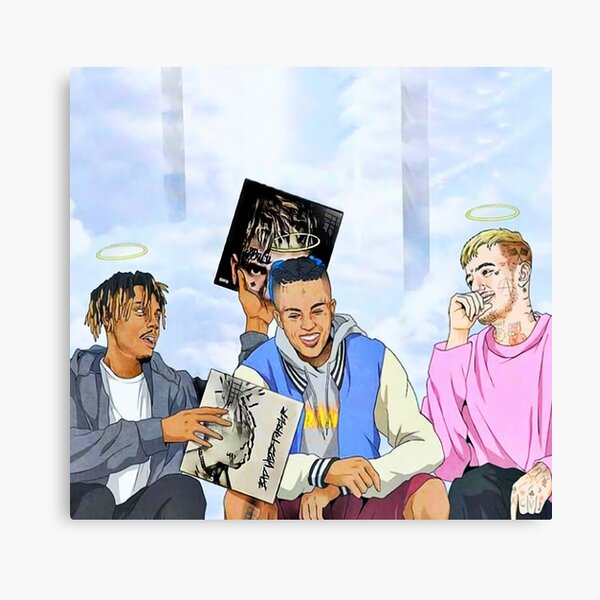 Rap Lil Peeps Friends Canvas Print