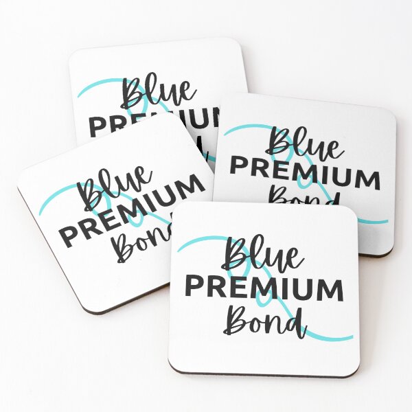 Item preview, Blue Premium Bond Ribbon Design Light designed and sold by SweetAndSpice.