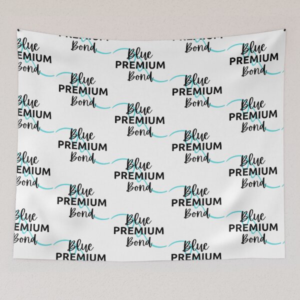 Item preview, Blue Premium Bond Ribbon Design Light designed and sold by SweetAndSpice.