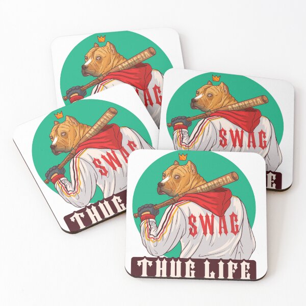 Item preview, Funny dog gangster designed and sold by The Rare Label.
