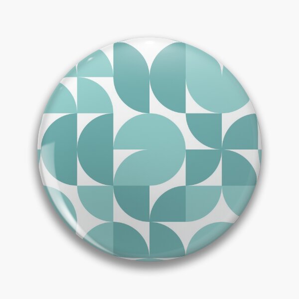 Item preview, Turquoise Geometric Pattern  designed and sold by Sengflo.