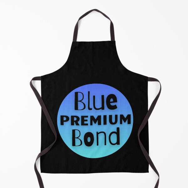 Item preview, Blue Premium Bond Round Design designed and sold by SweetAndSpice.