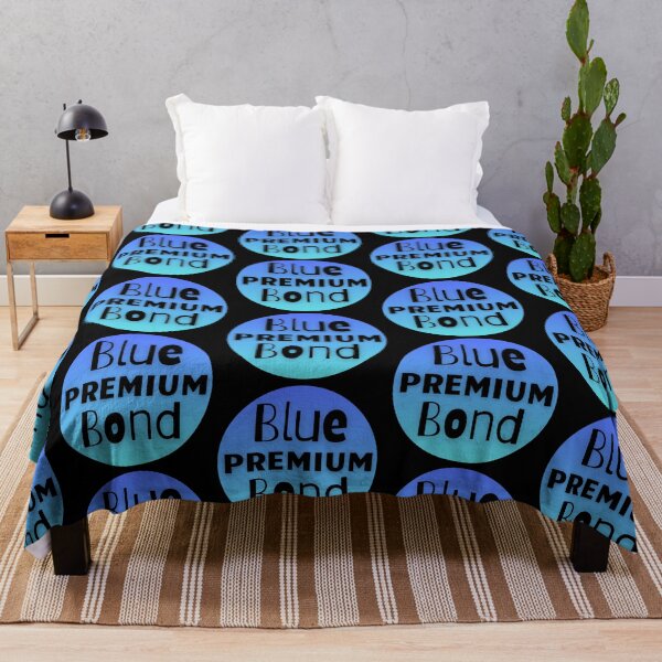 Item preview, Blue Premium Bond Round Design designed and sold by SweetAndSpice.