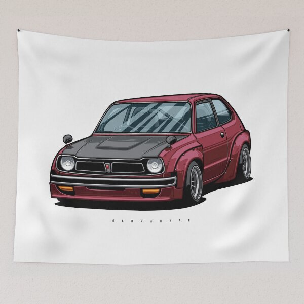 Item preview, First generation Civic (poster) designed and sold by OlegMarkaryan.