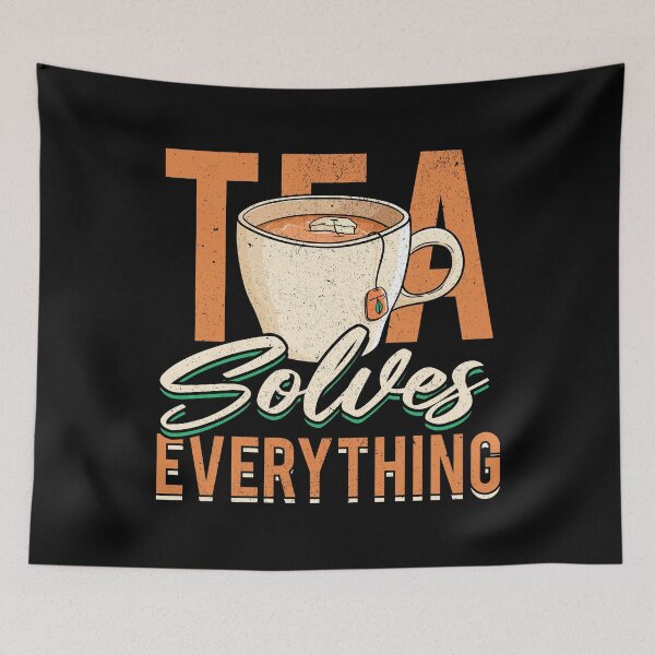 Item preview, Cup Of Tea Solves Everything Gift For Tea Lovers. designed and sold by giftsbyminuet.