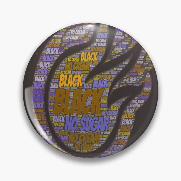 Item preview, black no sugar no cream clipart. designed and sold by DesignMod.