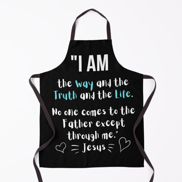 Item preview, Christian Quote I am the way the truth and the life designed and sold by pureheartvision.