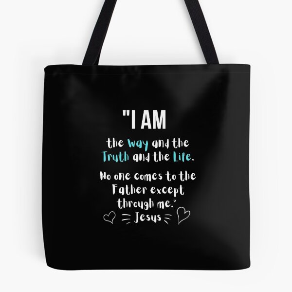 Item preview, Christian Quote I am the way the truth and the life designed and sold by pureheartvision.