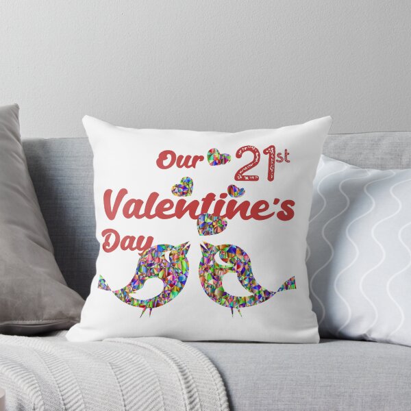 Item preview, Our Twenty-First Valentine's Day Lovebirds designed and sold by Labradoodlesetc.