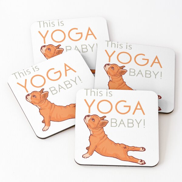 Item preview, Funny dogs yoga class this is yoga baby designed and sold by The Rare Label.