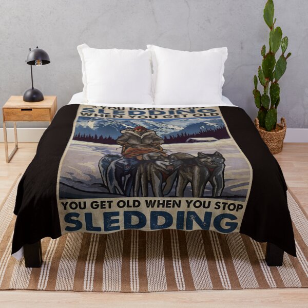 Item preview, Old Man Dog You don't stop sledding when you get old you get old when you stop sledding designed and sold by Cisnerosf97.