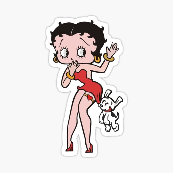 betty boop supreme sticker