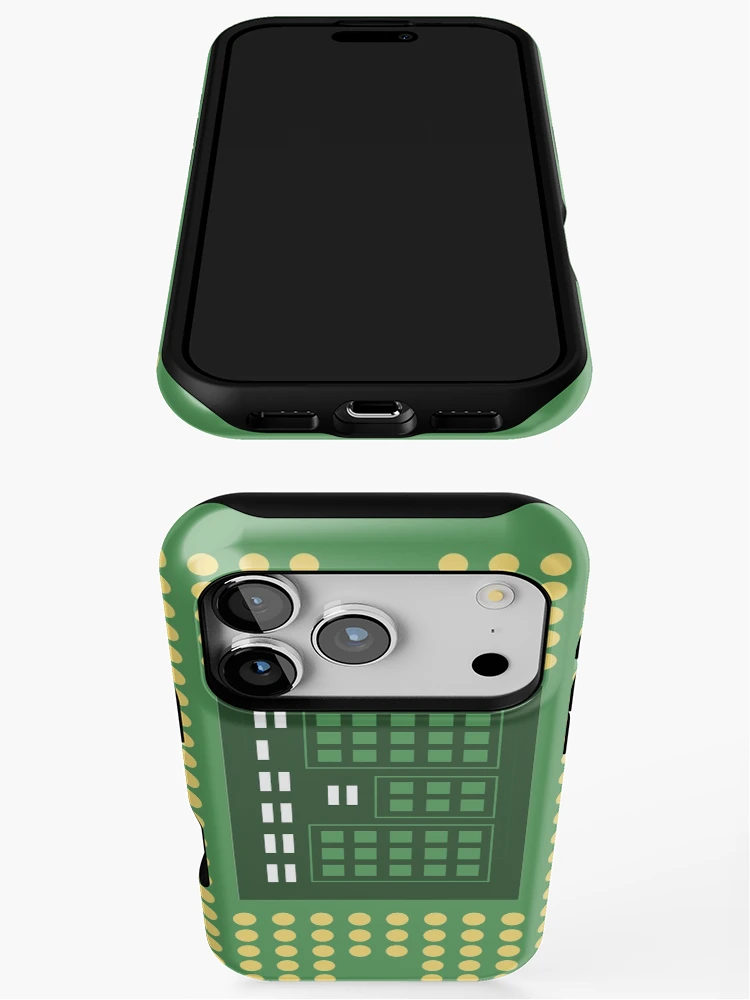 Thumbnail 3 of 4, iPhone Case, CPU Processor - Computer Chip designed and sold by Blaacklight.