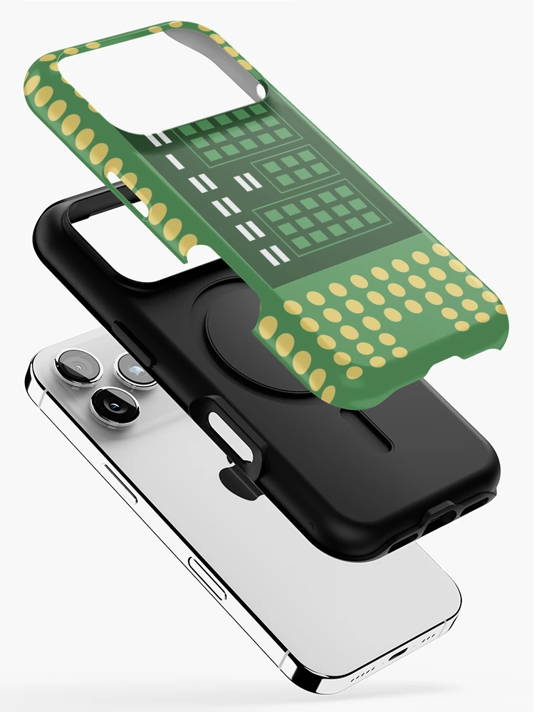Thumbnail 2 of 4, iPhone Case, CPU Processor - Computer Chip designed and sold by Blaacklight.