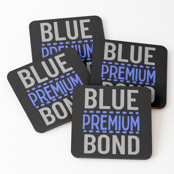 Item preview, Blue Premium Bond Dash Design  designed and sold by SweetAndSpice.