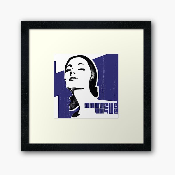 nouvelle vague band Framed Art Print