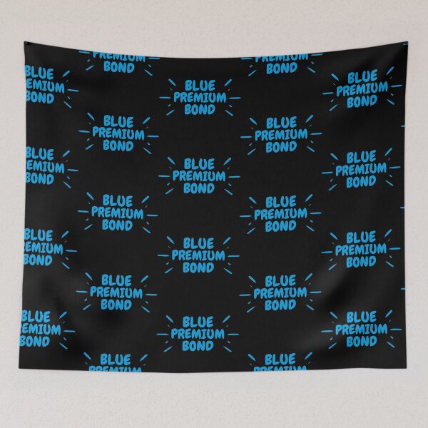 Item preview, Blue Premium Bond Circle Design  designed and sold by SweetAndSpice.