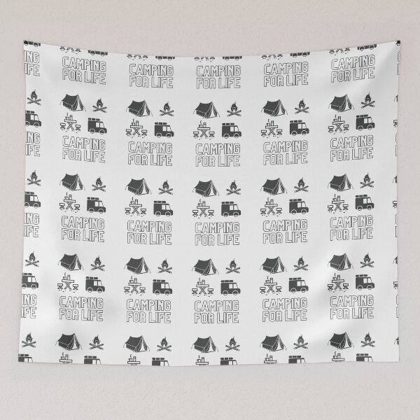 Item preview, Camping and wine designed and sold by Zaibo.