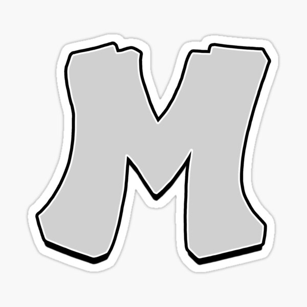 Letter M Sticker