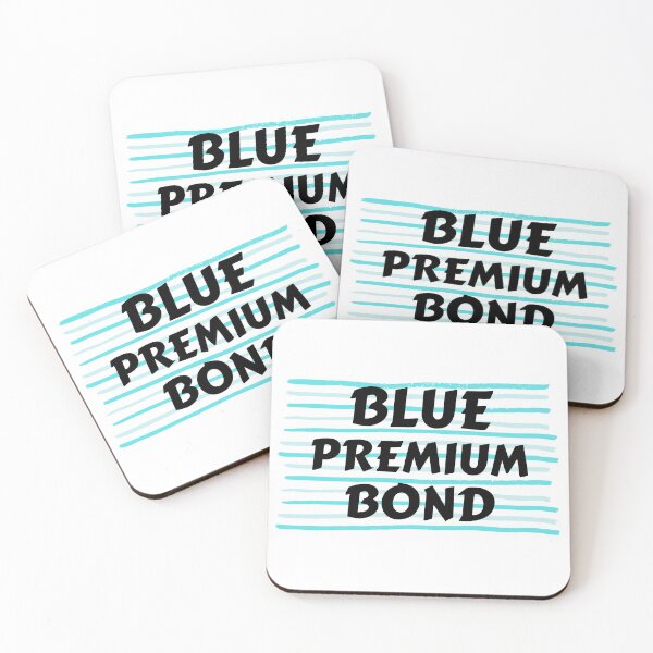 Item preview, Blue Premium Bond Lines Design 1 designed and sold by SweetAndSpice.