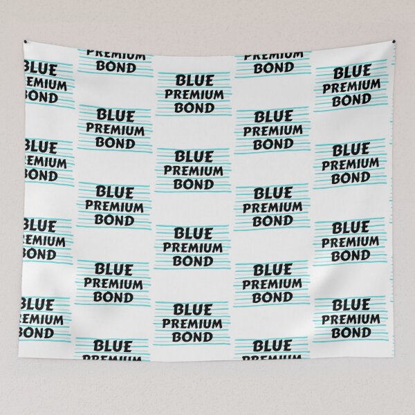 Item preview, Blue Premium Bond Lines Design 1 designed and sold by SweetAndSpice.