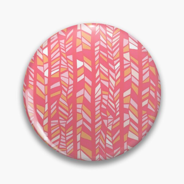 Item preview, Pink Organic Geometric Tribal Pattern designed and sold by Sketchbook Designs.