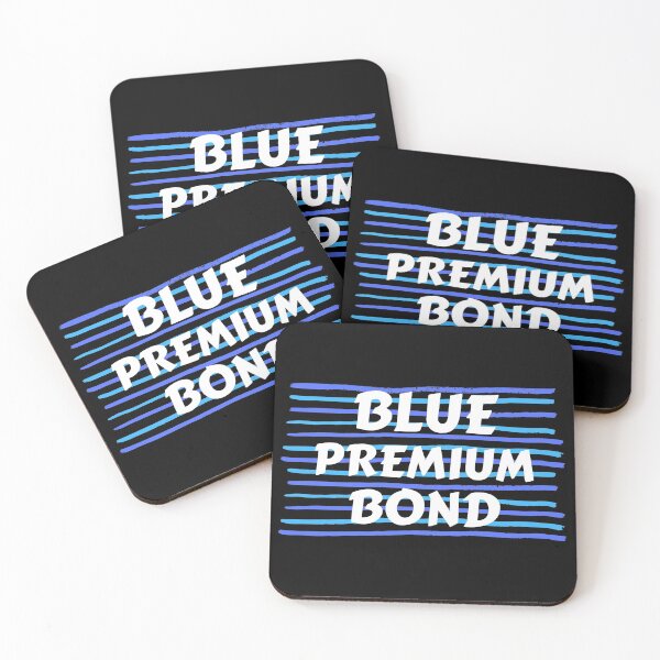 Item preview, Blue Premium Bond Lines Design 2 designed and sold by SweetAndSpice.