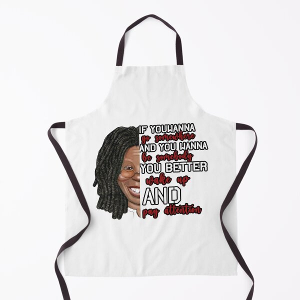 Item preview,  Whoopi Goldberg Quote Poster "If you wanna go somewhere and you wanna be somebody you better wake up and pay attention" designed and sold by yxmi21.