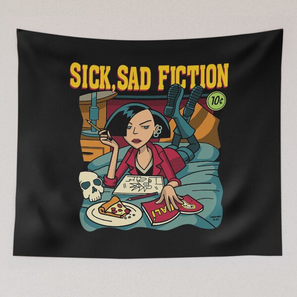 Item preview, Daria T-ShirtSick Sad Fiction designed and sold by ZaneGlaber.
