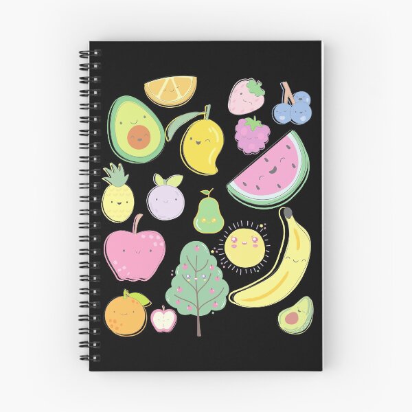 Artikelvorschau, Muster kawaii Früchte entworfen und verkauft von avocadissimo.