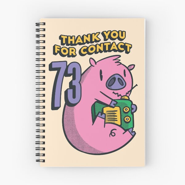 Item preview, Pig Radio Thank you for contact 73 designed and sold by Piztees.